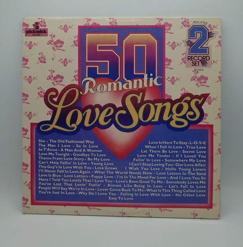 Romantic love songs - romantic, disque