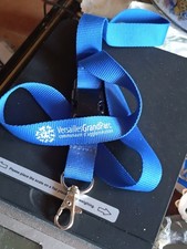 SANGLE TOUR DE COU PORTE CLE VERSAILLES GRAND PARC communauté d'agglomération