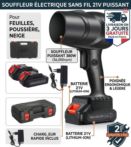 Souffleur feuilles sans - souffleur, fil