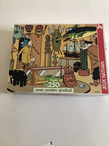 Jeu tintin puzzle trésor - jeu,