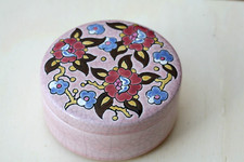 Belle boite authentiques émaux Longwy décor MP Chevallier