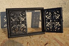 Porte de four poêle à bois OfentüR Fonte Fumoir le Grille ventilation