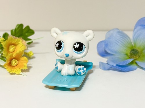Littlest pet shop blue sled - littlest,