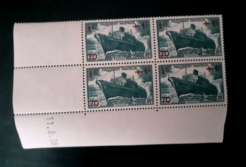Timbre paquebot pasteur - timbre, en