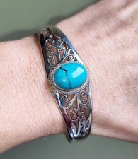 Bracelet Jonc en argent et