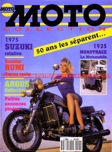 Moto collection suzuki re5 - suzuki,