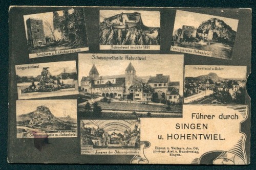Carte postale leporello - carte,
