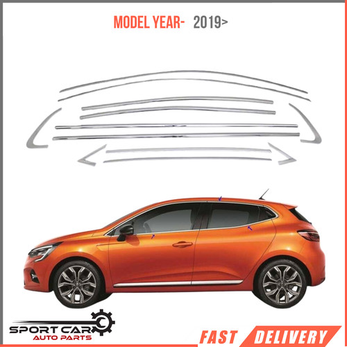 Contour vitres chrome renault - contour,