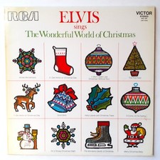 33T ELVIS PRESLEY- ELVIS SINGS THE WONDERFUL WORLD OF CHRISTMAS-RCA -FRANCE-1974