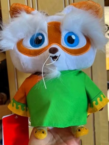 Peluche maître shifu kung - peluche,
