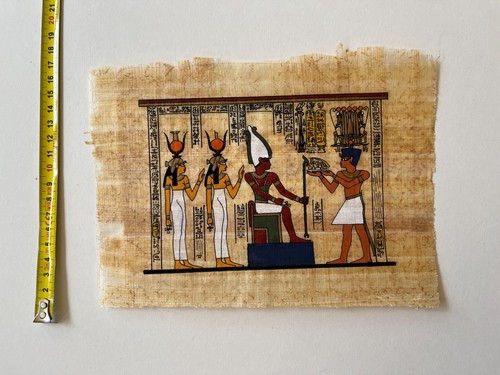Egyptian papyrus painting circ