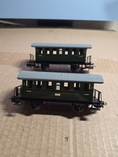 MARKLIN HO lot de 2  VOITUREs