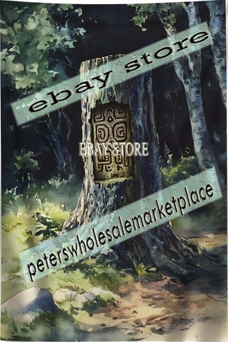 Forest totem tapestry - forest,