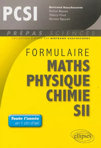 Formulaire mathématiques - formulaire,