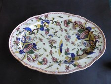 plat GIEN décor cornes