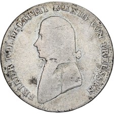 [#1167027] German States, PRUSSIA, Friedrich Wilhelm III, 1/3 Thaler, 1/2 Gulden