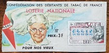 Billet de loterie nationale