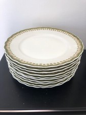 Lot De 10 Assiettes Porcelaine