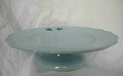 Assiette montée ancienne - , en