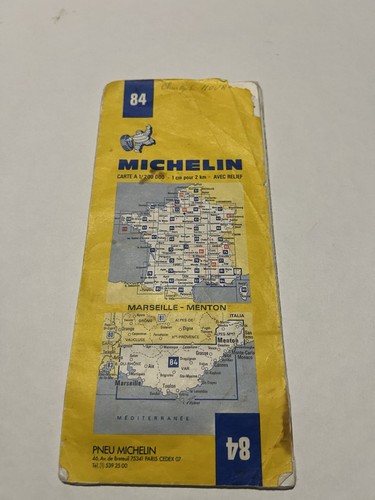 Michelin carte routière 84 - michelin,