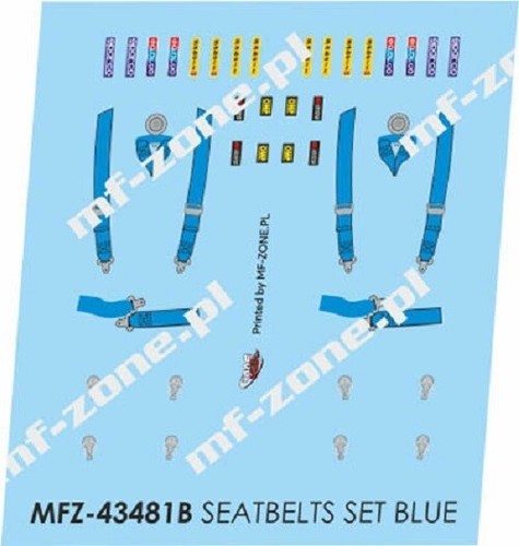 Decals seabelts harnais - decals,