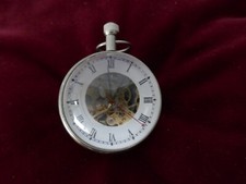 montre loupe squelette double