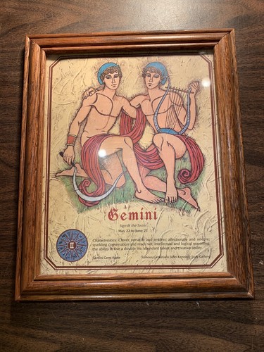 Framed gemini print x - framed,