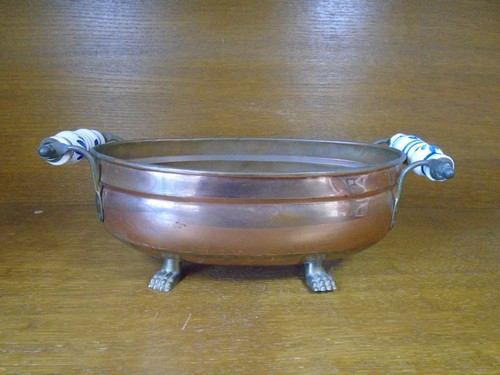 Ancien cuivre patte - cuivre, lion