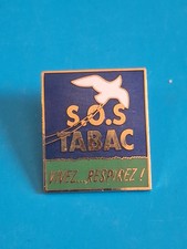 PIN'S Émaillé Sos Tabac 