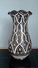 Vase Oriental Ancien Jaune