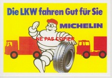 carte postale -  MICHELIN BIBENDUM - PNEU CAMION - CPM 10X15 CM