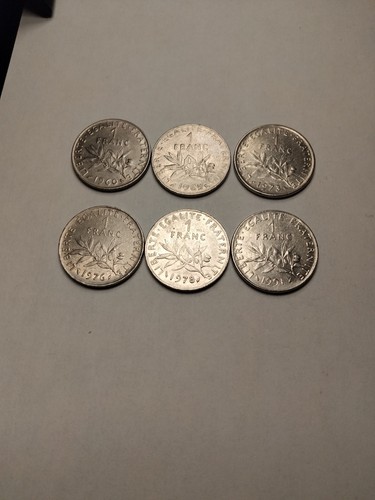 Piece monnaie franc - de, 1