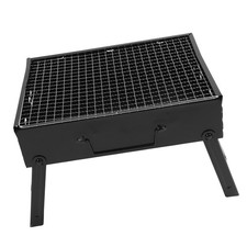 Barbecue Au Charbon De Bois Portable En Fer En Acier Inoxydable Pliant OB