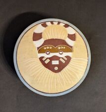 Hilton mc connico -  paire de boites en céramique -Afrika Peint main -  signées