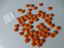Lot perles en verre - de,