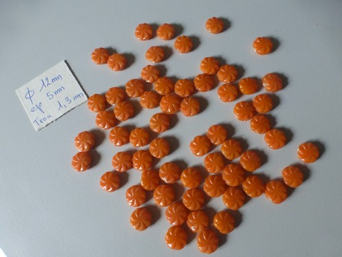 Lot perles en verre - lot,