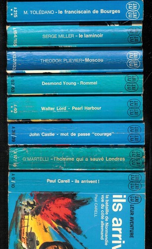Lot huit livres ai - de, j'ai