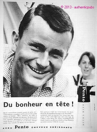 Publicite pento hair cream - publicite,