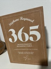 Livre des 4 SAISONS 365 bonnes raisons Stéphane Reynaud livre recettes cuisine