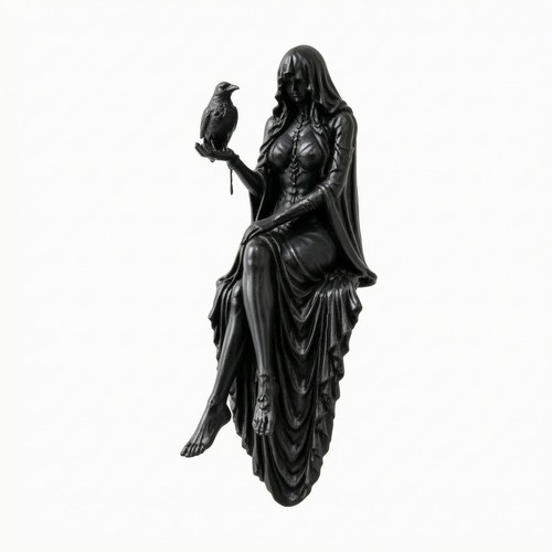 Figurine sorcière robuste - de,