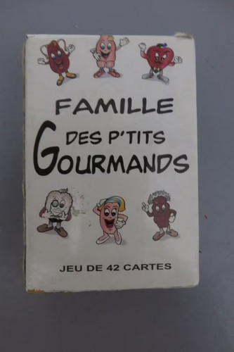 Jeu cartes familles - cartes, 7