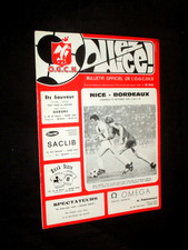 OGC NICE BORDEAUX Programme