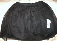 New Jumping Beans Scooter Skorts Skirt With Shorts, Black Taffeta Type - W/ Tags