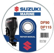 Suzuki DF90, DF115 - 4 Temps