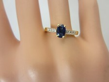 Bague En Or Jaune 14K Avec