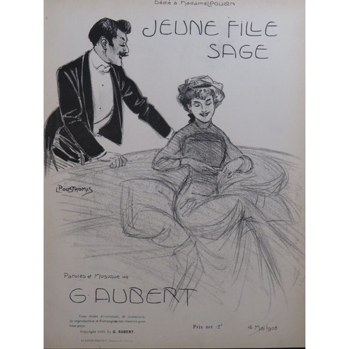 Aubert gaston jeune fille - fille, sage