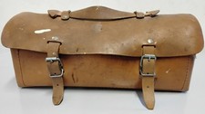 Sacoche A Outils En Cuir Ancienne
