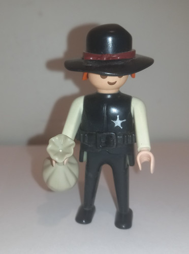 Playmobil shérif cowboy - shérif,