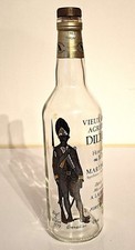 Bouteille vide vieux rhum - vide,