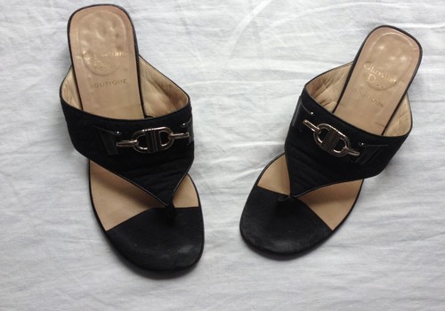 Mules christian dior logo - logo, cd